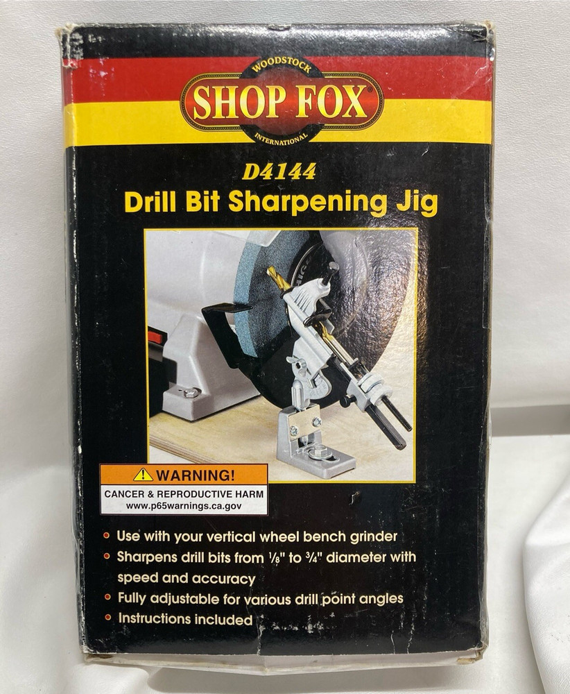 Drill Bit Sharpener 1/8 "- 3/4" Work Tools Construction D4144