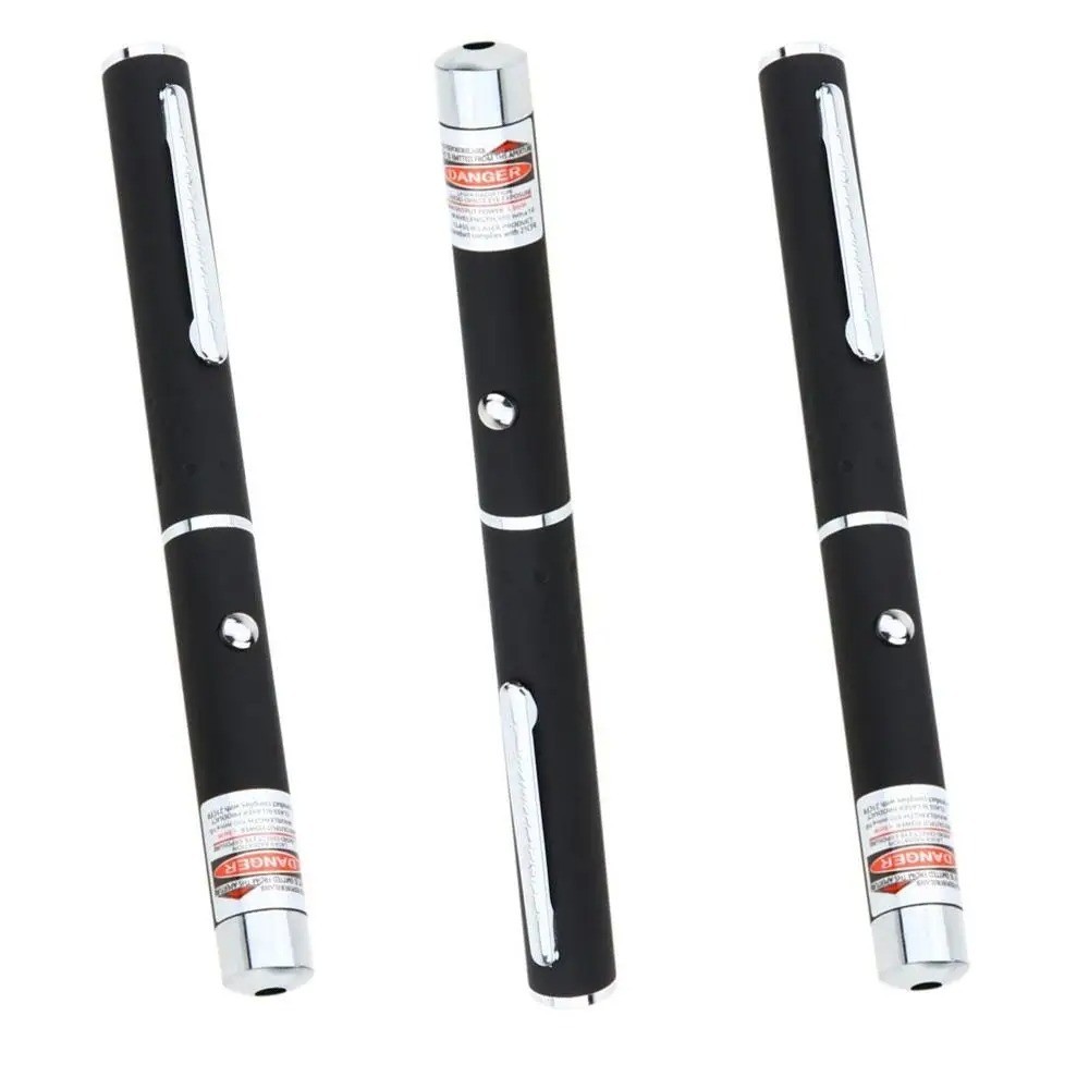 Red Light Laser Pointer Rechargeable Flashlight Cat Toy Adjustable Focus