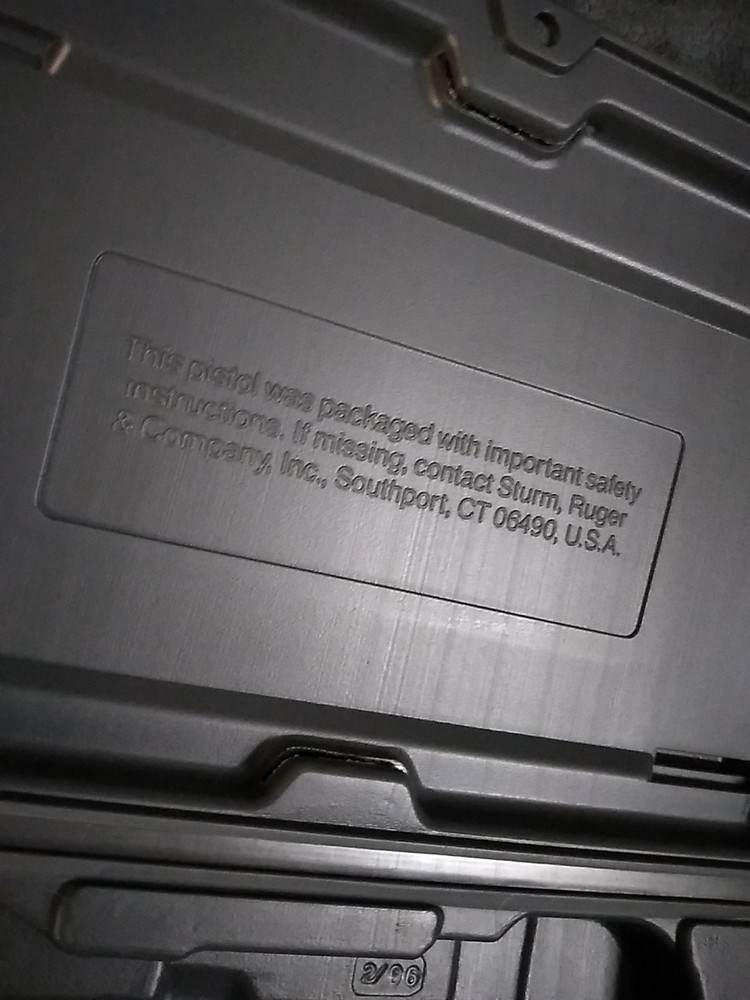 Ruger Plastic Case - Gray - Case Only