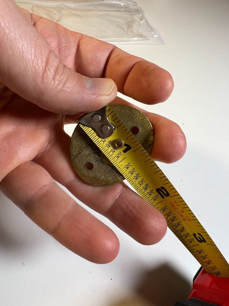 Antique Solid Brass Folding Chest Handle Drop Pull 6.5” Marine Campaign Trunk