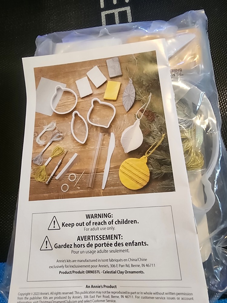 Celestial Clay Ornament Making Kit