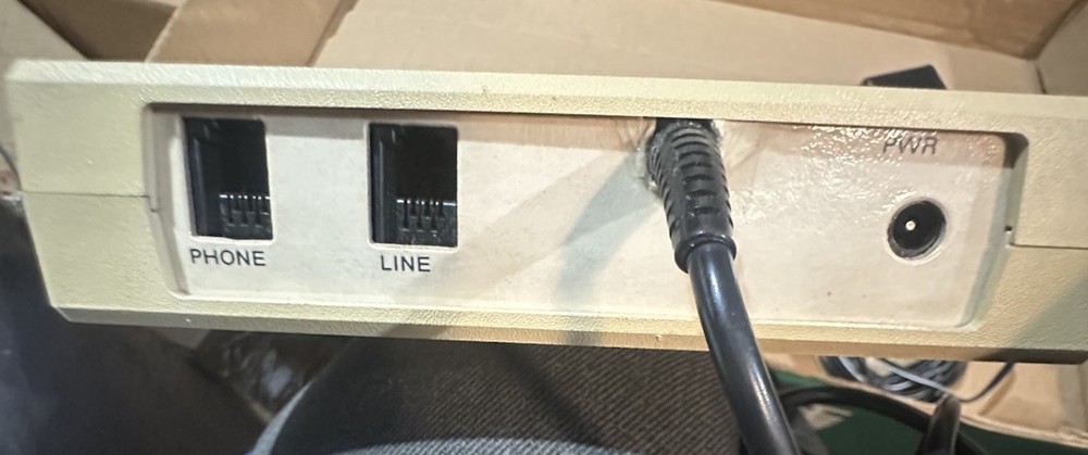 Atari Modem MPP 1000E With Power Adapter