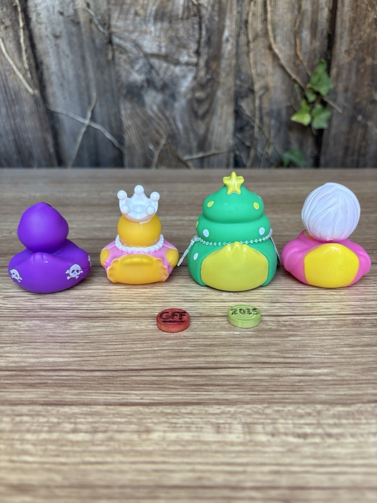 Rubber Ducks, One Branded, Mixed Lot 4 Pc