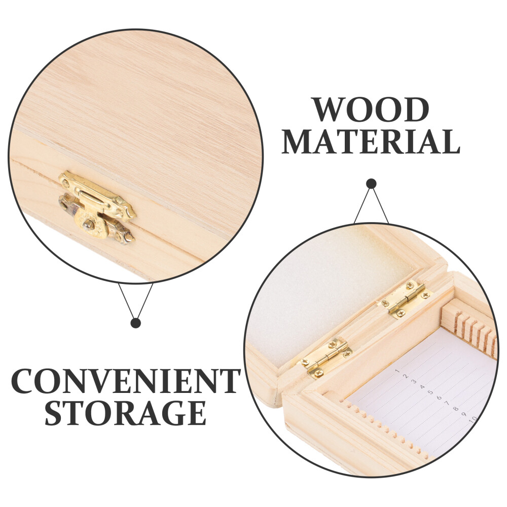 Microscope Slide Organizer Specimens Storage Box Laboratory Slide Storage Holder