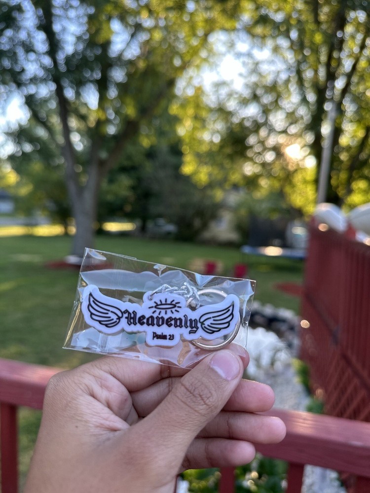 Heavenly Tag Keychain Psalm 23