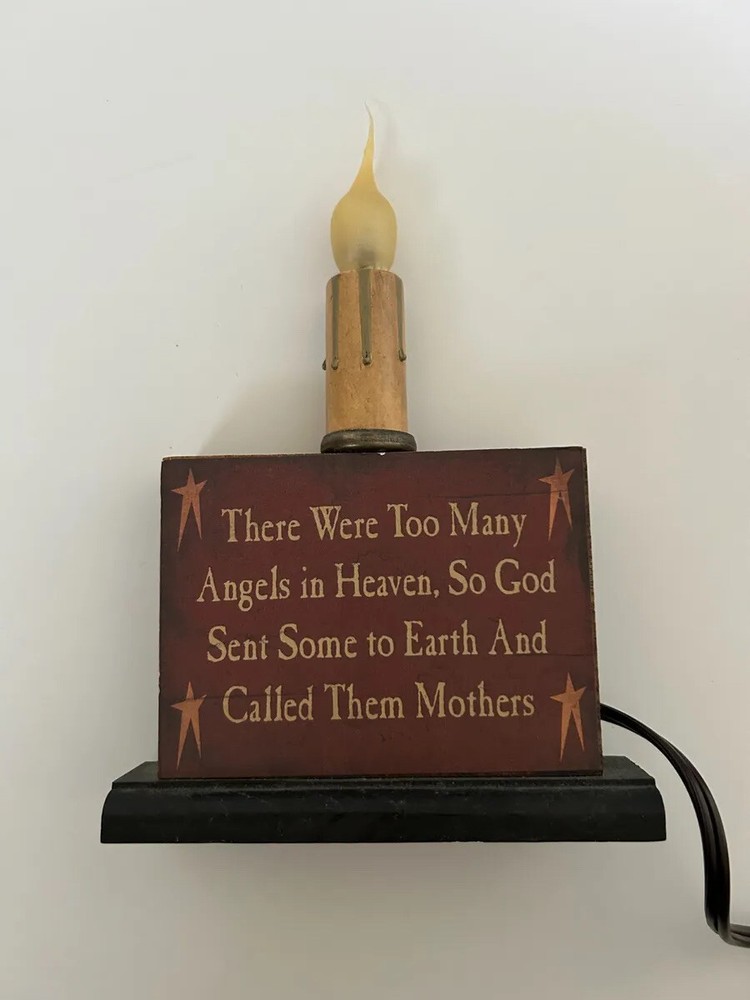 VERMONT BOBBIN COMPANY Small night light/ table light Vintage