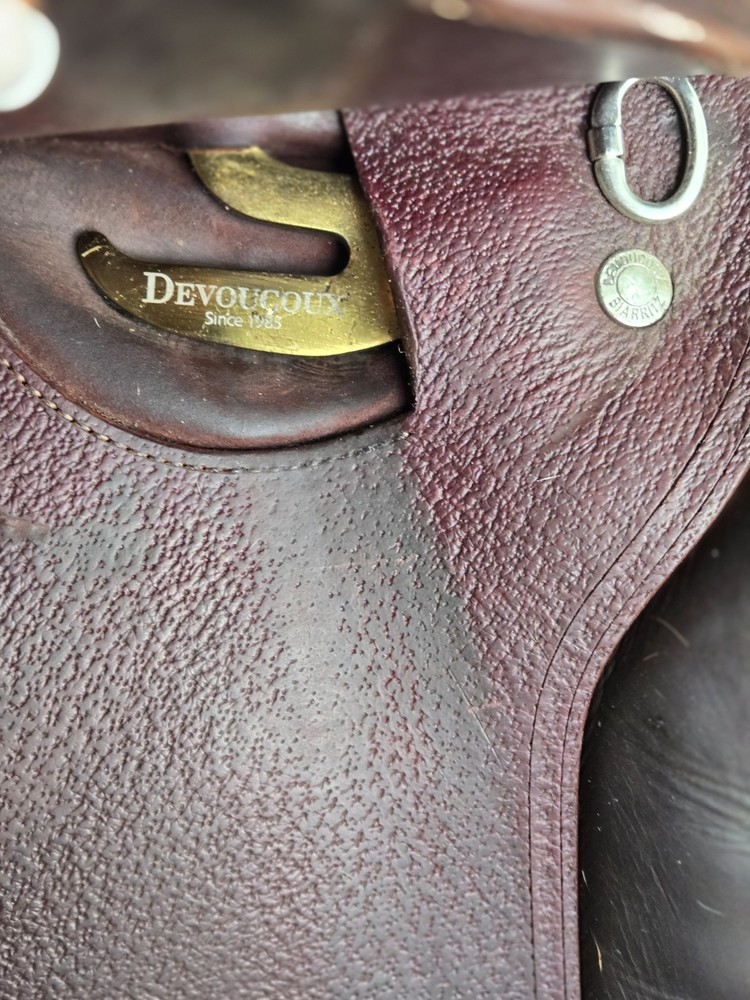DEVOUCOUX Biarritz O SADDLE 17.5 2024 MED BROWN