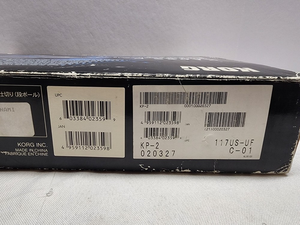 Korg KP2 Kaoss Pad Dynamic Effects Controller Powers up (For Parts)