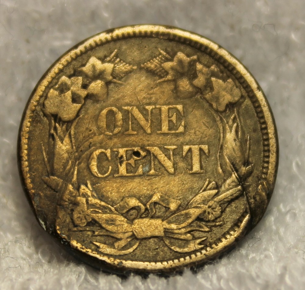 1858 flying eagle large letters