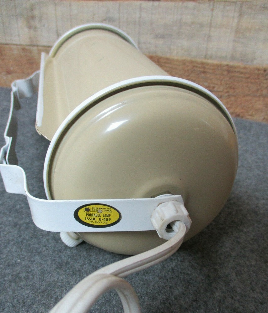 Vintage Metal Reading Lamp with Mounting Bracket