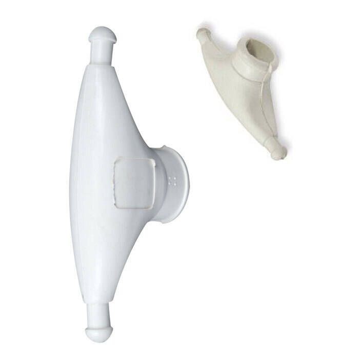 Whitecap S-9202P Rubber Spreader Boot Pair Small White