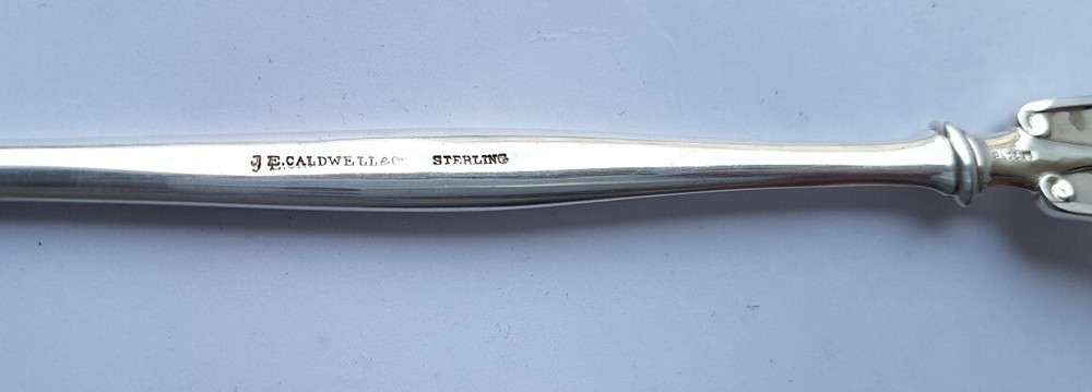 Rare!!! Set Spoon + Fork J.E. Galdwell & Co Silver K226