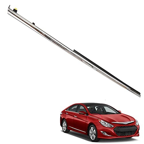 Chrome Molding Trim Garnish Front Right Passenger Side Replacement for 2011