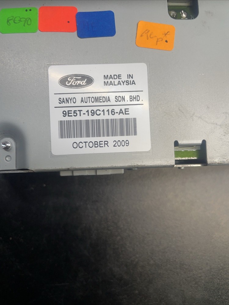 Radio Info Display Screen FORD Focus 2009