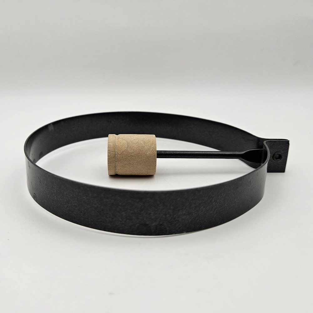 Pair of Non-stick egg rings with folding handle