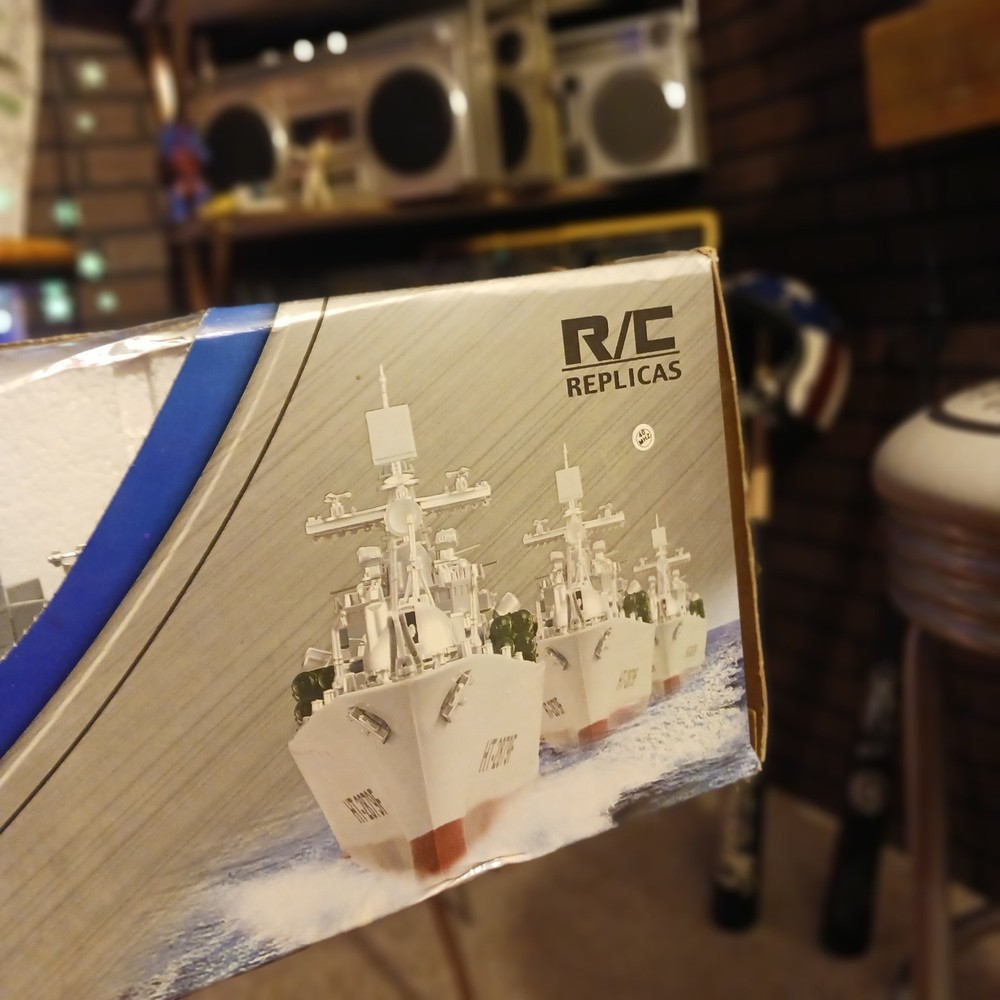 JHT RC Destroyer Warship Model Boat with Remote Control