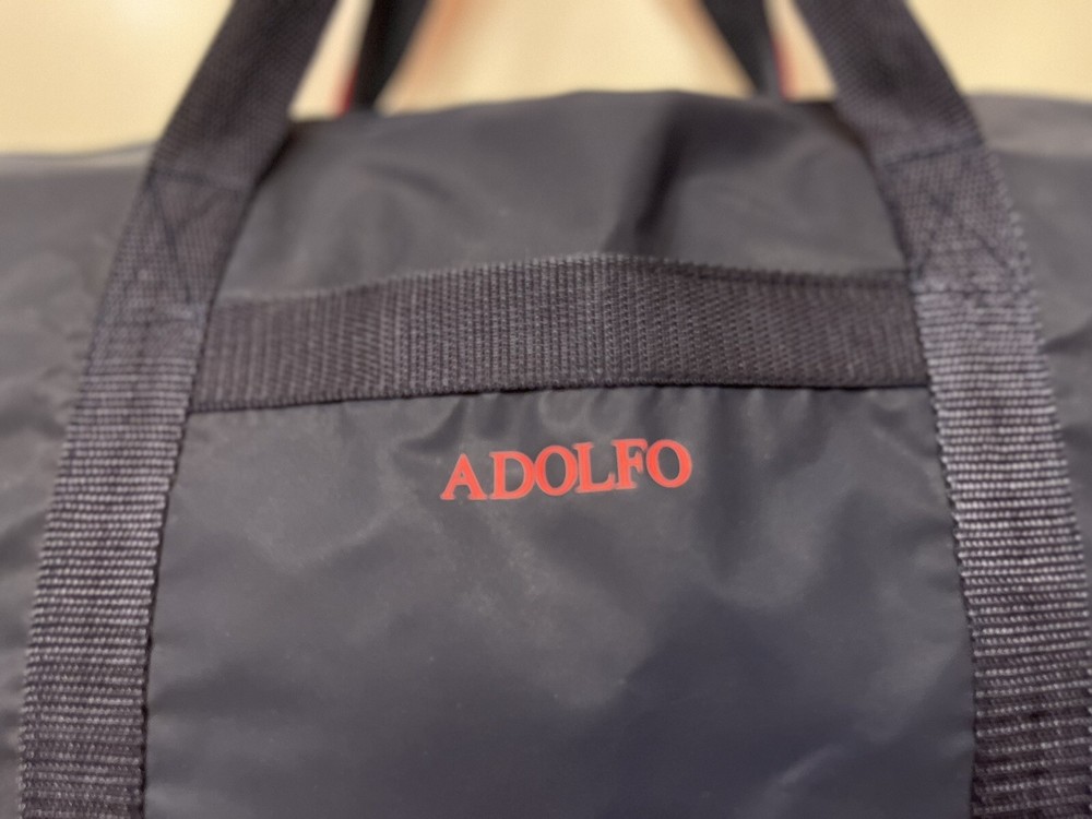 Vintage Adolfo Large Tote Shoulder Bag