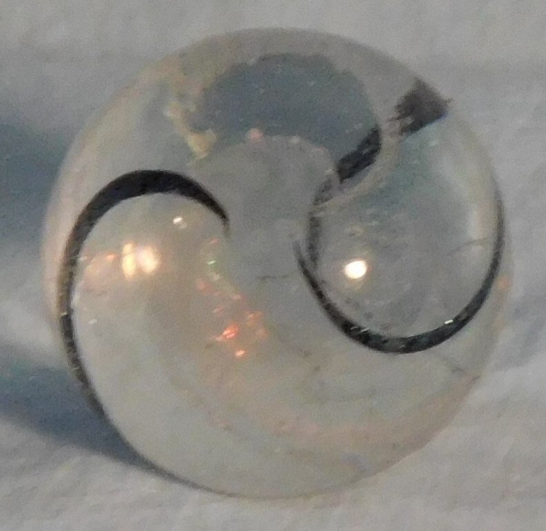 Andy Davis Contemporary Handmade Marble, 1 13/16" Diameter, #9251B