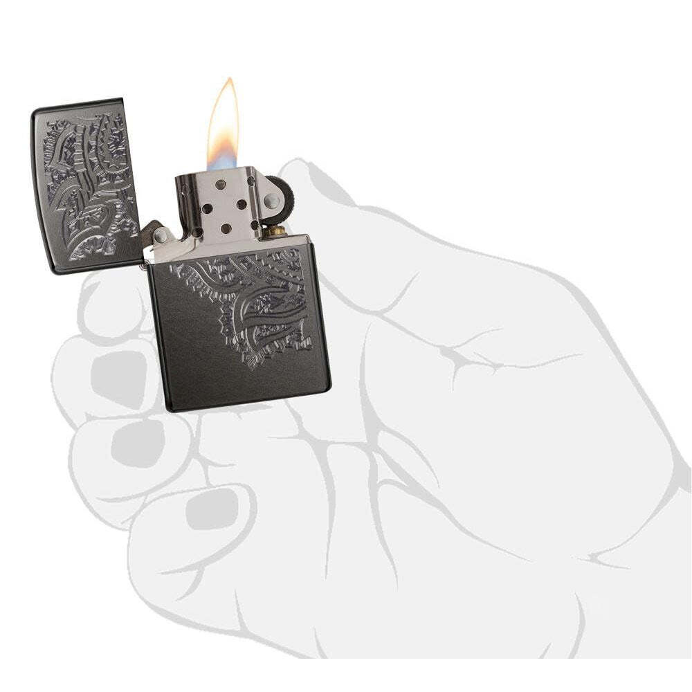 Zippo Iced Paisley