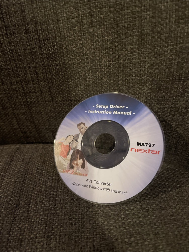 Nextar Setup Driver MA797 For MP4 Disc Only
