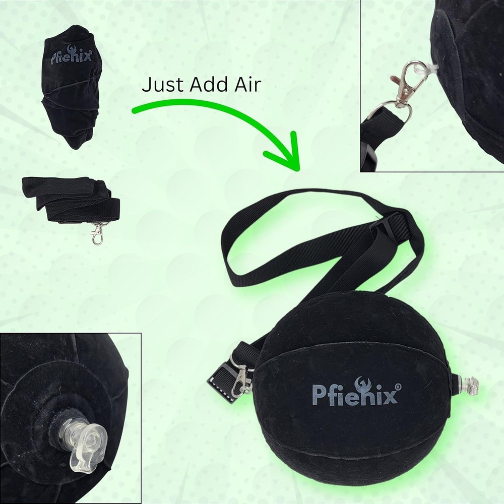 Inflatable Golf Swing Trainer Ball - Improve Arm Connection & Posture