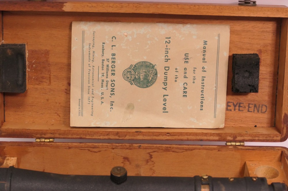CL Berger Transit Level 12'' Dumpy Level
