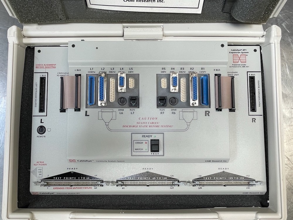 Cable Eye Continuity Analysis System Expansion Module XP1 CAMI Research