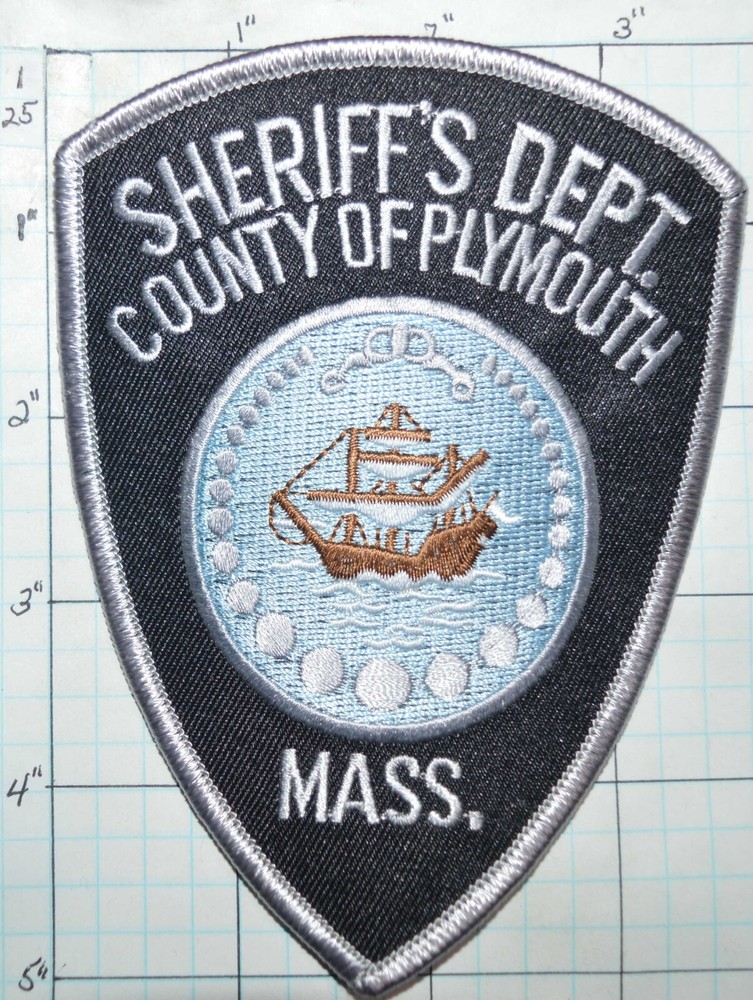 MASSACHUSETTS, PLYMOUTH COUNTY SHERIFF'S DEPT PATCH