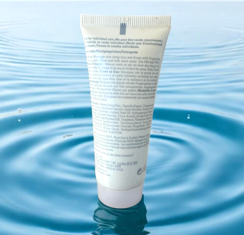 AVEDA All-Sensitive Cleanser gently removes makeup and impurities 1.4 oz / 40mL