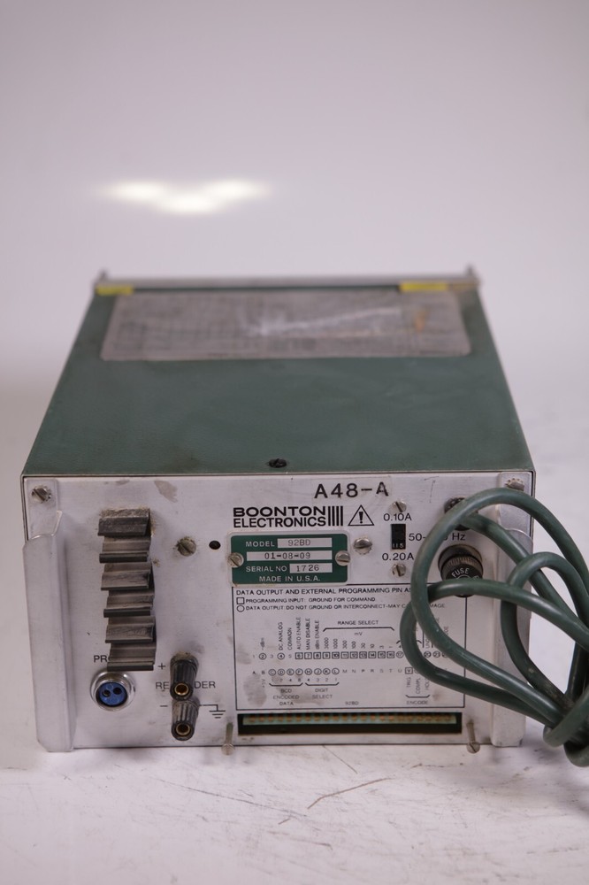 Boonton Electronics 92BD RF Millivoltmeter