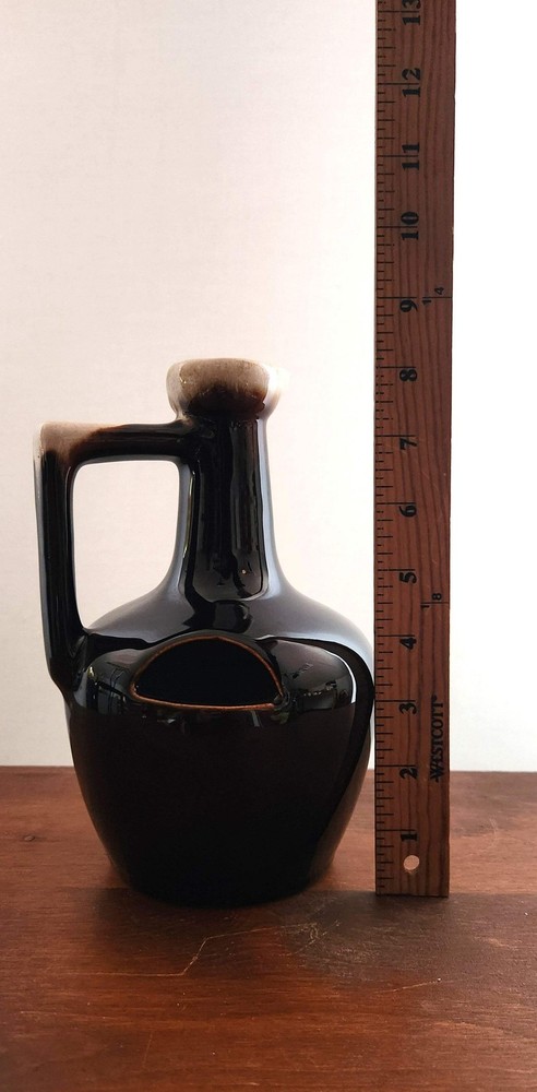 Vintage Stoneware Drip Glaze Strawberry Planter