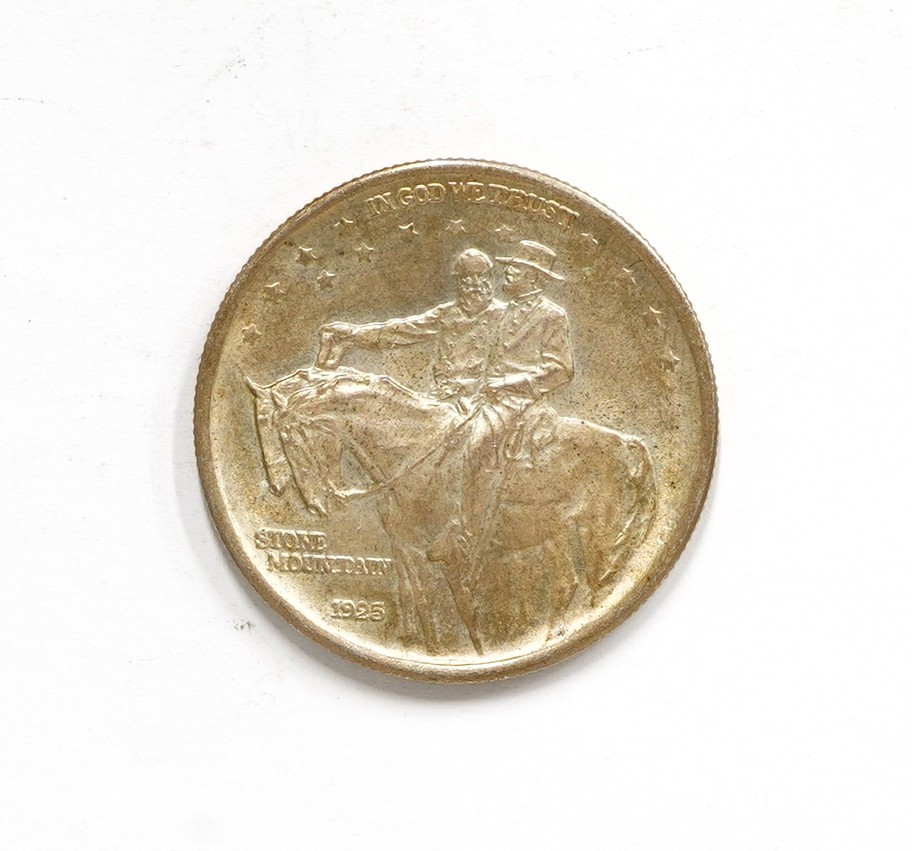 1925 Stone Mountain Commemorative Silver Half-Dollar