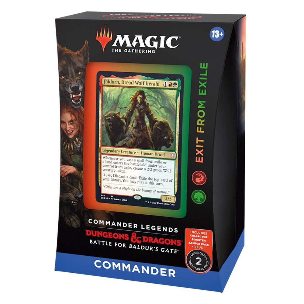 Commander Legends: Battle for Baldur's Gate - Exit from Exile Commander Deck MTG