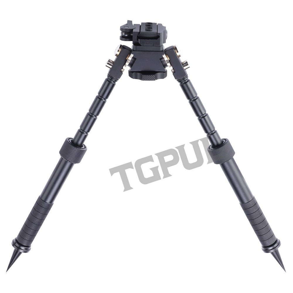 4.75- 9" Foldable Adjustable Bipod Combination for M-lok System