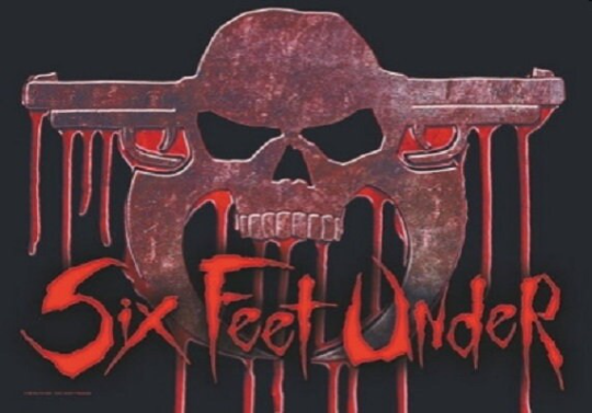 SIX FEET UNDER textile poster / flag