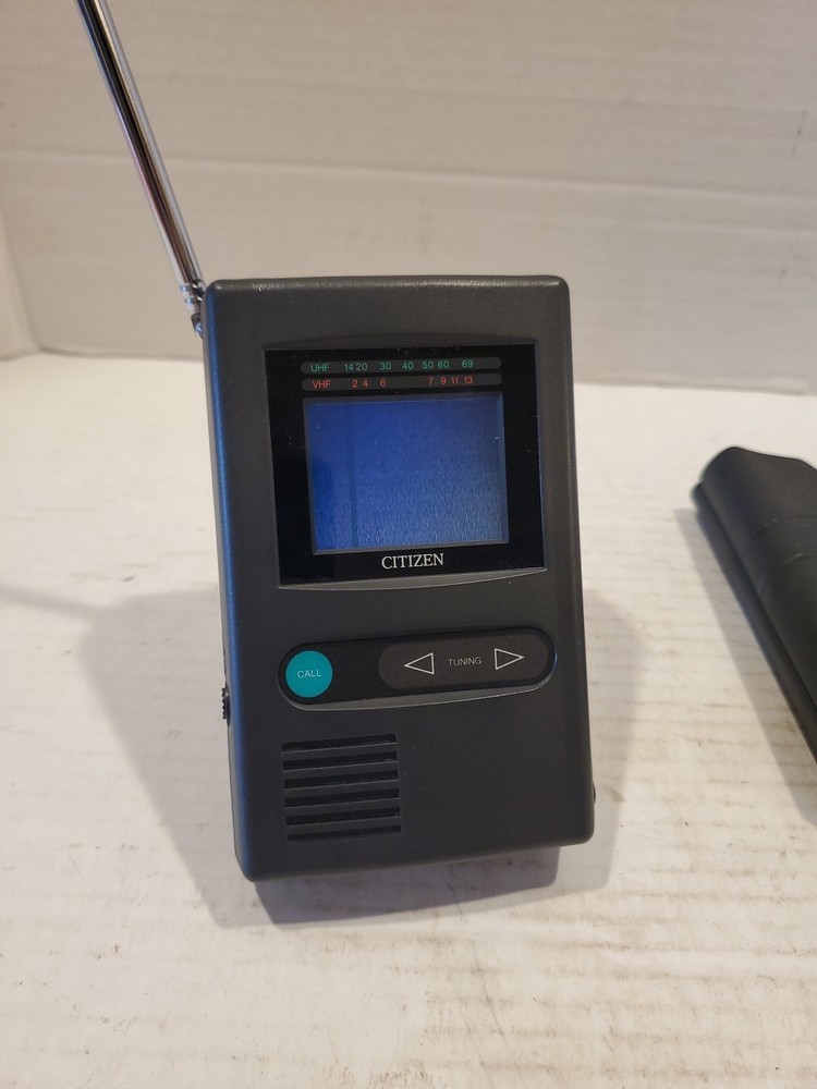 Citizen P422-1A Mini TV With Case
