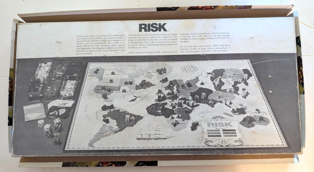 Risk board game 1975 #44