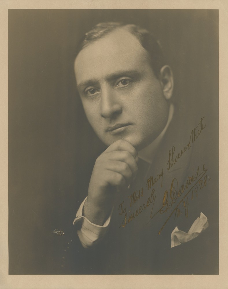 DANISE, Giuseppe.: Signed Photograph
