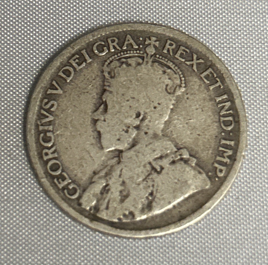Canada 25 Cents 1919 Silver