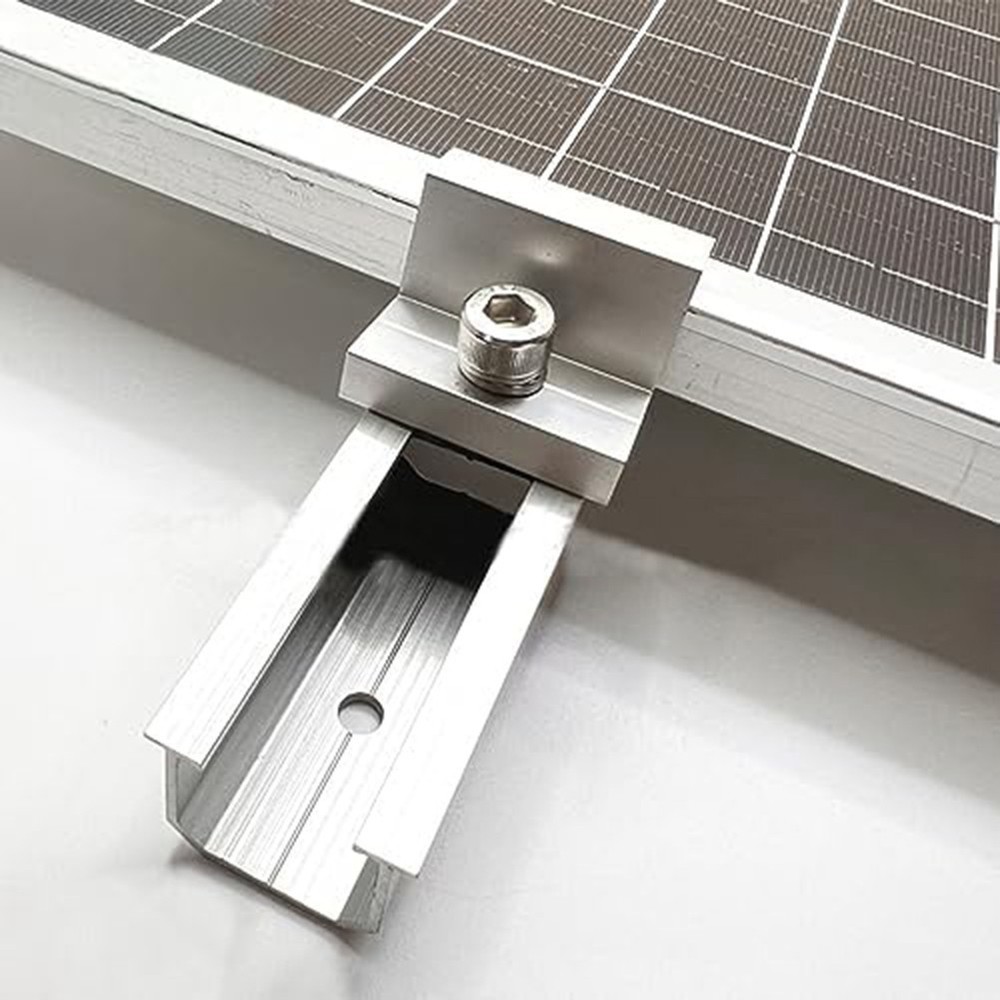 Solar Panel Mount Kit - Easy Installation For Flat Roofs & Yachts! High Quality