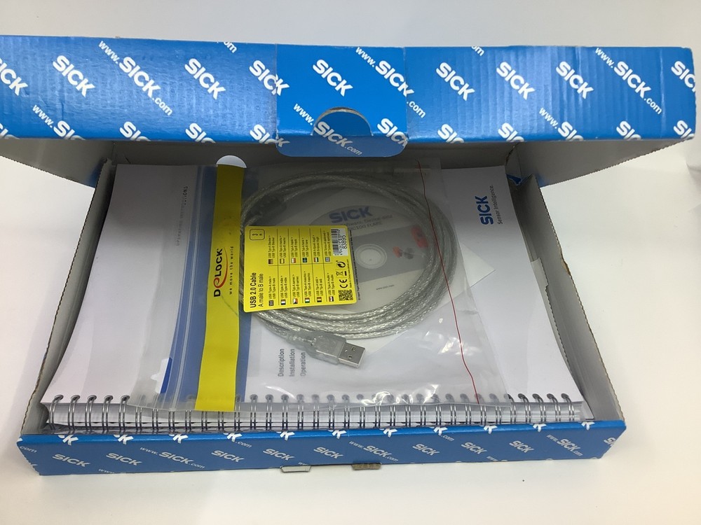 SICK FLOWSIC100 Flare Software CD Instructions QM Certificate USB Cable