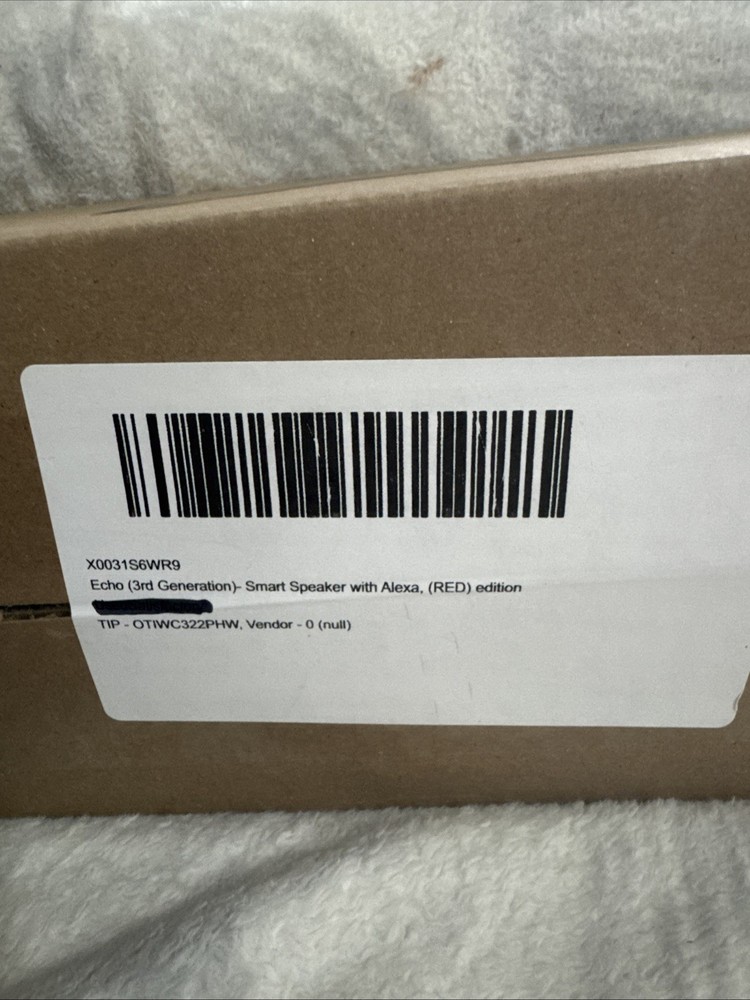 Amazon Echo 3rd Generation - Smart speaker with Alexa Red