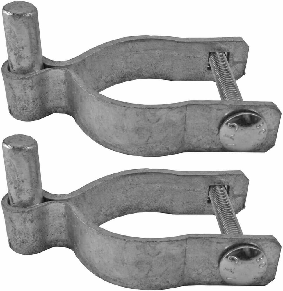 Reliable Galvanized Chain Link Gate Post Hinges - Smooth Operation Design