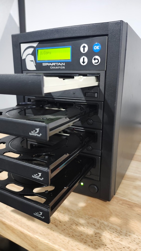Spartan Champion stadalone DVD/CD 1-3 duplicator tower