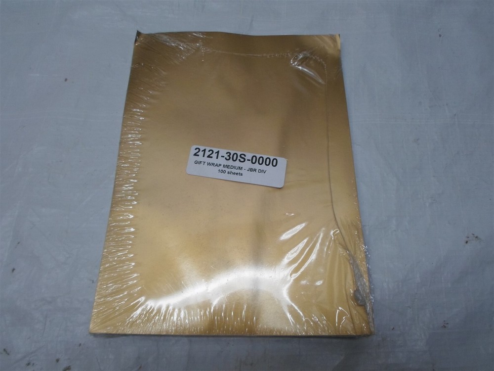Gift Wrap Medium - JBR Division, 100 Sheets, 2121-30S-0000