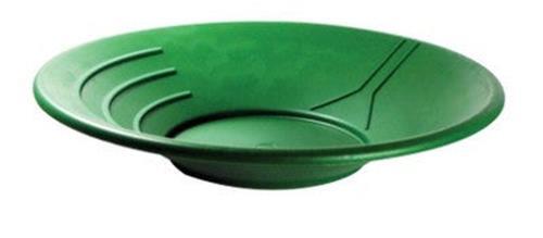 Green Plastic Gold Mining Pan for Nugget Mining Dredging Rock Prospecting Sifter