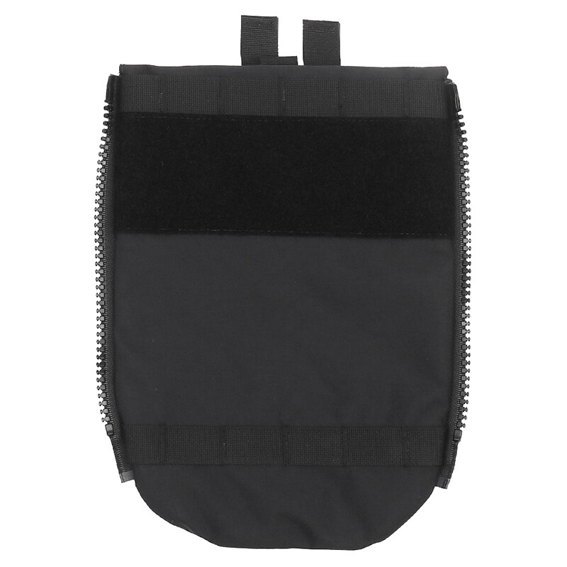 WoSporT Tactical MOLLE V5 Hydration Pouch Back Panel Double Zipper Multi-purpose