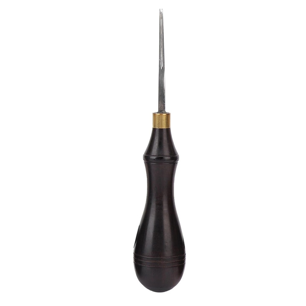 Oumefar Edge Leather Beveler,Craft Beveler Tool Wood Handle...