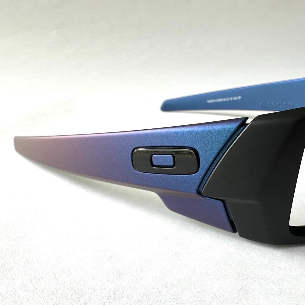 Oakley Gascan Matte Black Blue Ear Stems Replacement Frame Only Authentic OO9014