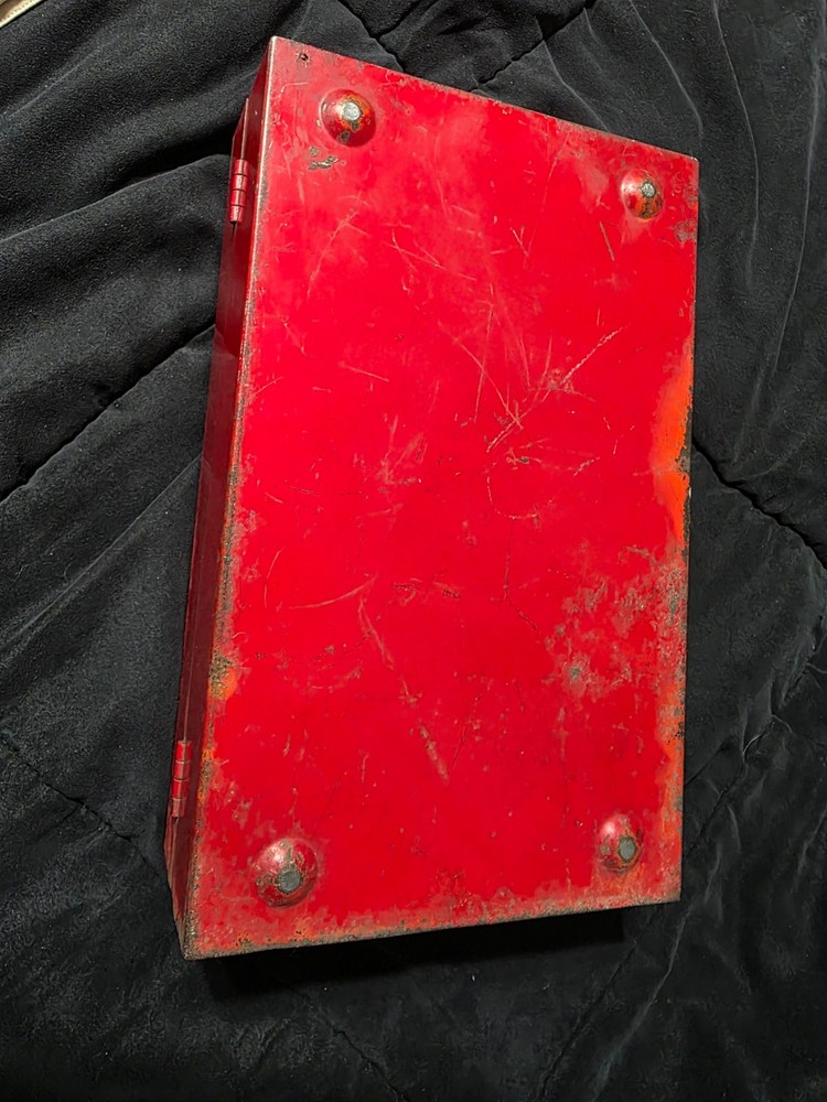 1948 Snap On KR-65/KRA65 Red Sliding Drawer Mini Tool Box
